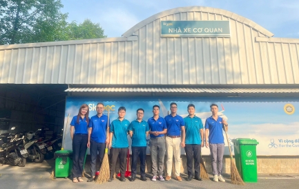 TUỔI TRẺ SKYPEC CHUNG TAY VÌ MÔI TRƯỜNG XANH - SẠCH - ĐẸP